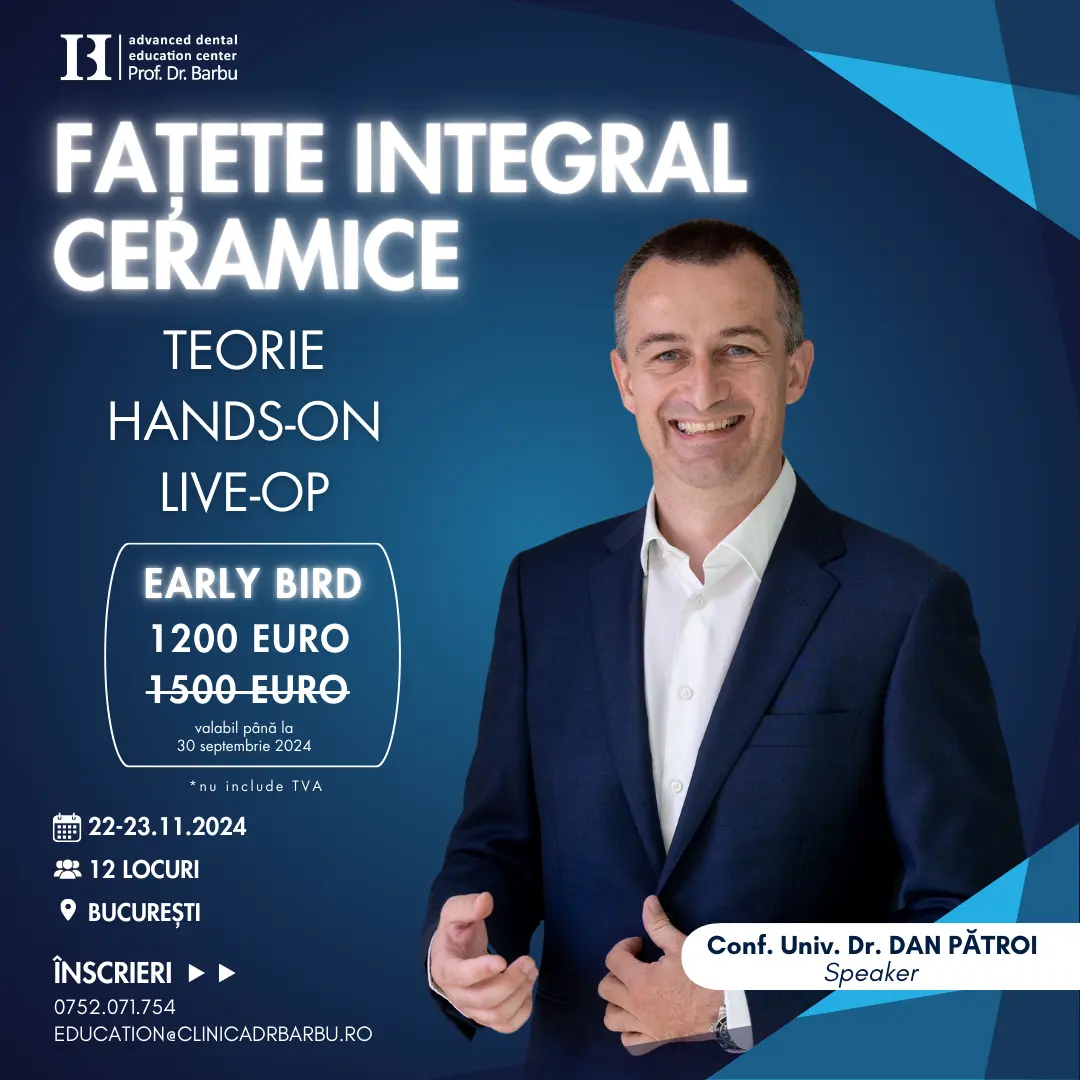 Curs Fatețe Integral Ceramice